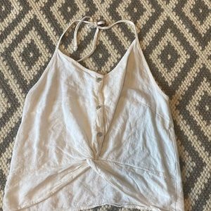 Linens Halter Top
